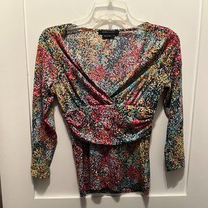 BCBGMaxAzria multi-colored top